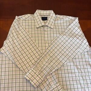 Calder Carmel XXL Limited‎ Edition 1/100 Melange Check 100% Cotton Button Up